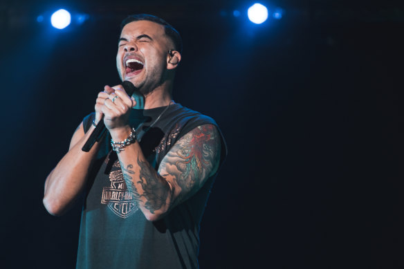 Guy Sebastian will perform at Aware Super Theatre at ICC Sydney in June.