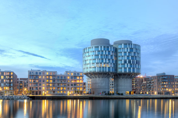 Copenhagen’s Nordhavn bills itself as a “five-minute city”.