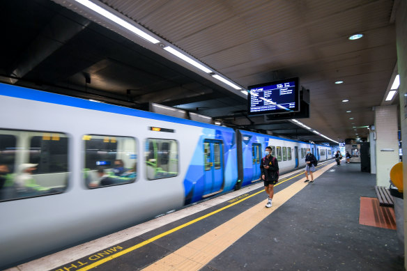 Commuters face a disjointed connection between Box Hill station (pictured) and the new loop line.   