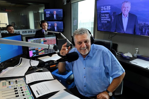 Ray Hadley has been one of Sydney’s leading on-air voices for 40 years.