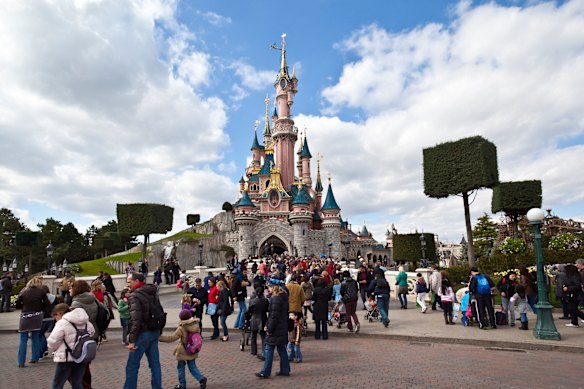The writer took her friend to Disneyland Paris for her 30th birthday.