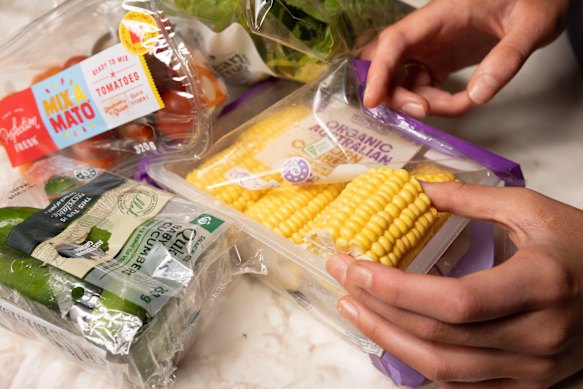 Not fantastic plastic: more and more fruit and vegetables are being sold wrapped in plastic.