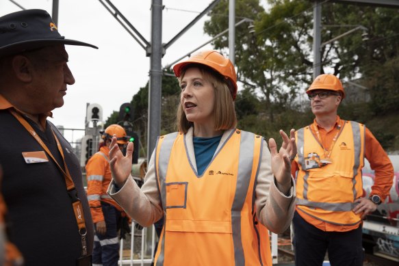 Jo Haylen – who is now the transport minister – was a critic of the project while in opposition.