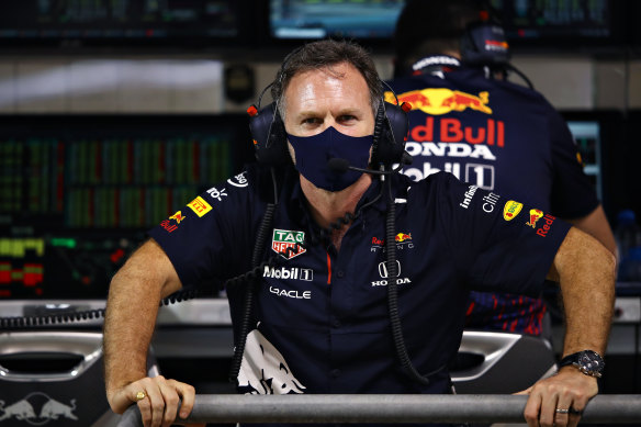 Red Bull Racing team principal Christian Horner.