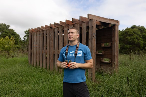 “It gets me out of the house,” says Penrith Panthers player and birder Mitch Kenny.