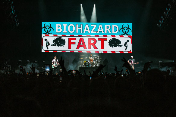 Even after all these years, Blink-182 are the same fart-joke-cracking lads that defined a generation of slackers.