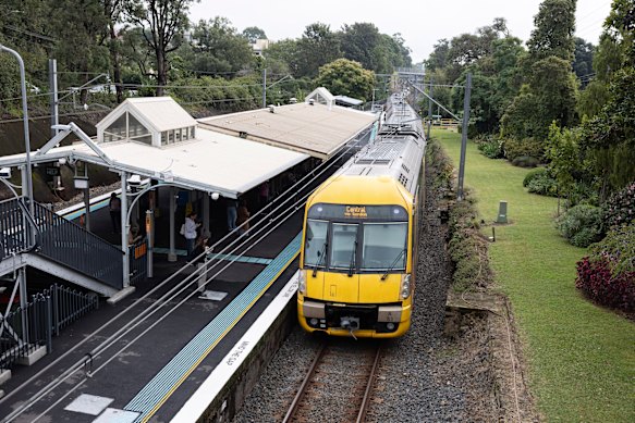 Killara Station on the leafy north shore is earmarked for development.