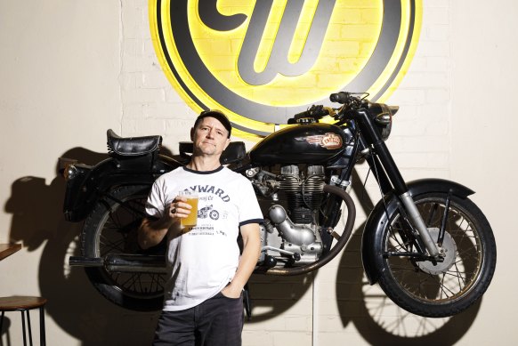 Wayward Brewing Co owner and founder Peter Philip.