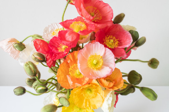 Keep flowers fresh by cutting the stems when you get home.