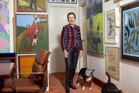 Sydney Lord Mayor Clover Moore, pictured at her Redfern home on Monday, has announced she will seek a sixth term.