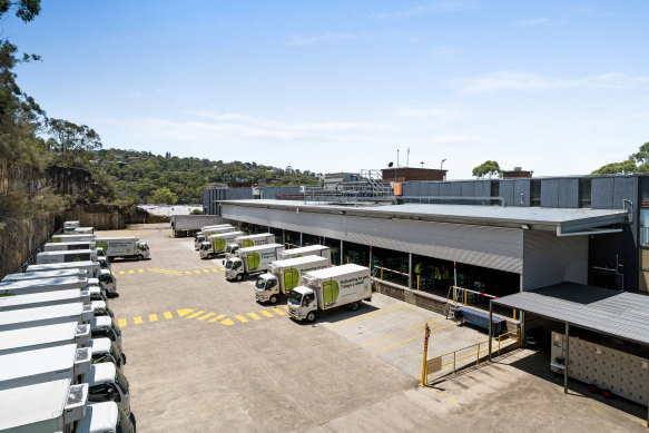 The former Centuria site at 120 Old Pittwater Road, Brookvale.