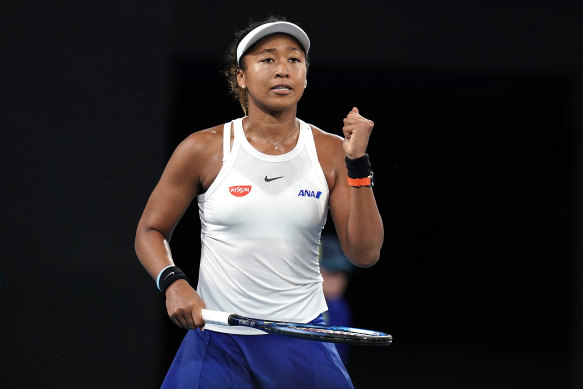 Defending Australian Open champion Naomi Osaka.