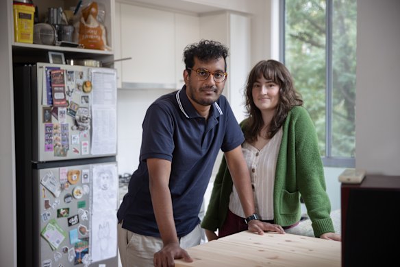 Vikesh Ajith and Rachael Hewitt found their former home available for short-term stays.