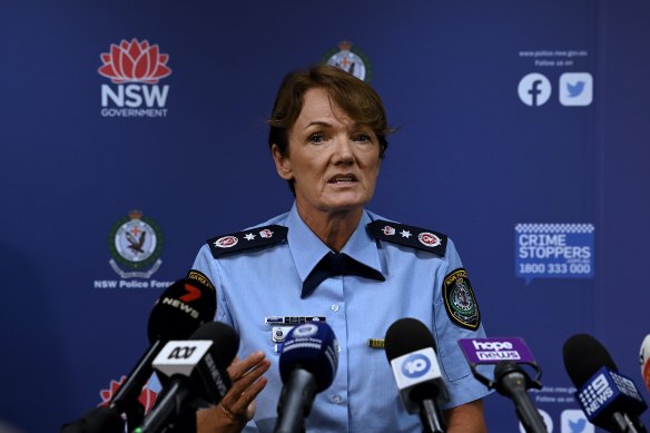 NSW Police Commissioner Karen Webb.