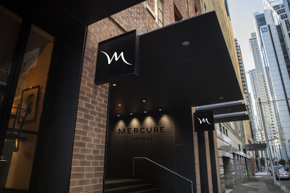 Newly opened: The Mercure Sydney Martin Place.
