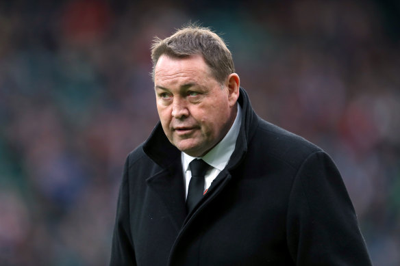 Former All Blacks coach Steve Hansen. 