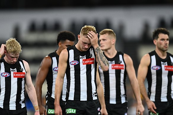 The Magpies are nursing some raw wounds post-season. 