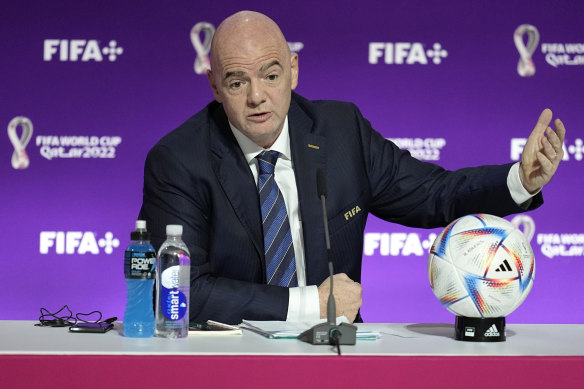 Gianni Infantino: “As a child I was bullied because I had red hair and freckles.”