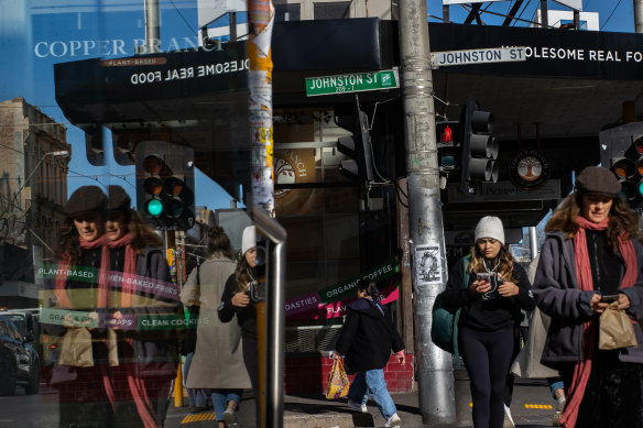 A Collingwood street scene.