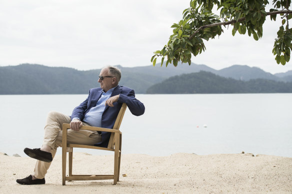 Sandy Oatley on Hamilton Island.