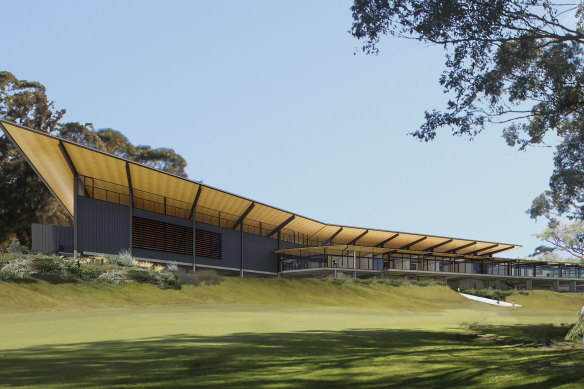 An artist’s impression of the Lane Cove Sport and Recreation Centre.