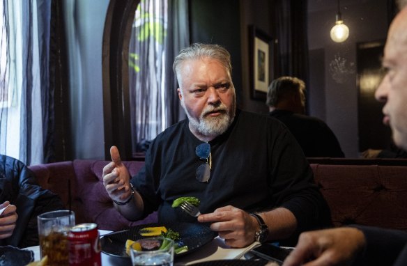 Kyle Sandilands revealed his diagnosis on air.