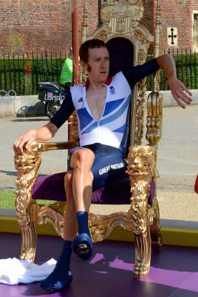 Watch the throne: Bradley Wiggins is highly regarded for his contribution to British cycling.