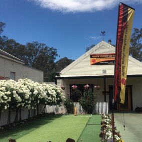 The Johnny Mullagh Cricket Centre at the Harrow Discovery Centre.