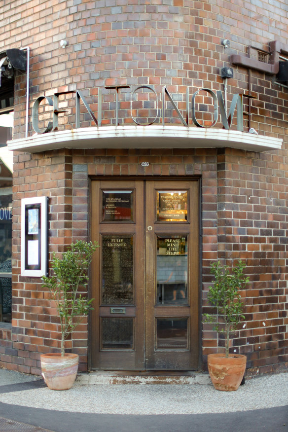 Outside Centonove in Kew.
