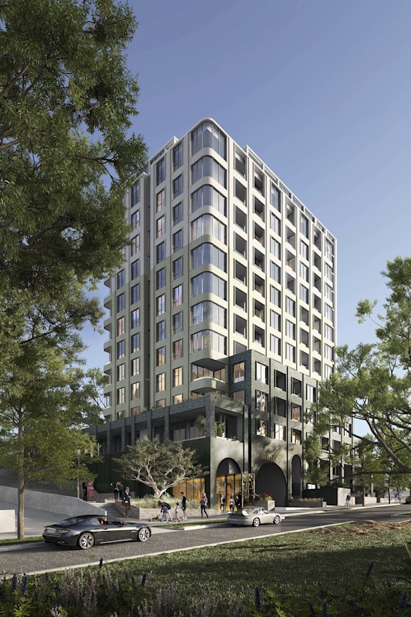 The Sydney North Planning Panel approved Hyecorp’s plans to build a 12-storey apartment block on Canberra Avenue at St Leonards South.