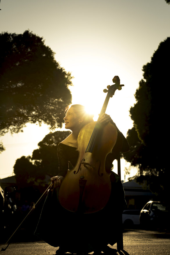 Musician Josephine Vains: “This is my way of feeling like I’m continuing to do what I always do. We all need something to look forward to. Something to do and hear. Together."