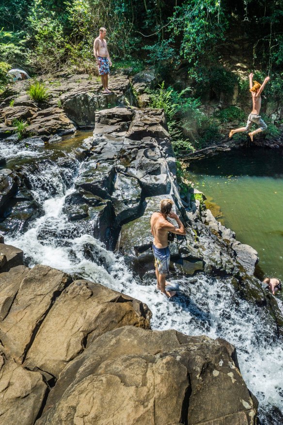 Obi Obi Creek, Maleny, in Queensland.