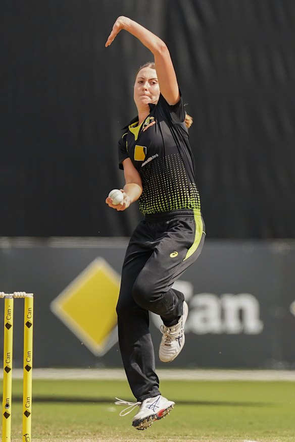 Express speed: Australia's Tayla Vlaeminck.