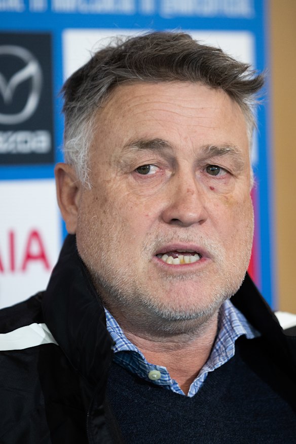 North Melbourne’s Todd Viney talks about Alastair Clarkson.