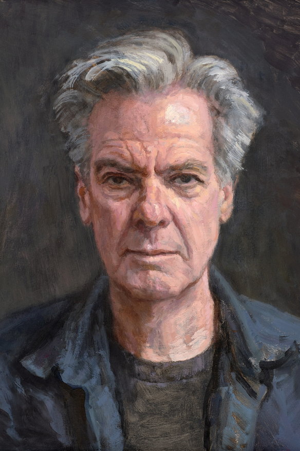 Michelle Hiscock’s portrait of Don Walker titled The Songwriter.