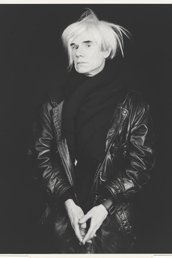 Andy Warhol, 1986, New York.
