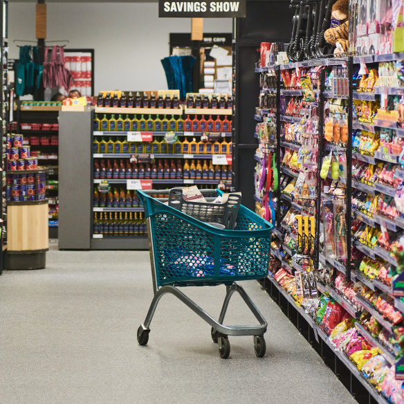 The aisle of temptation.