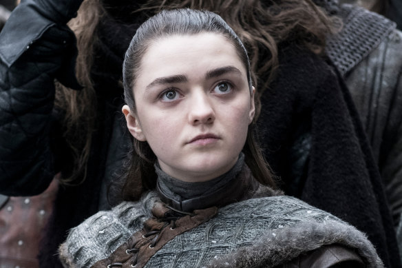 Cop the tip: Arya Stark is a sneaky chance to come out on to top in GoT. 