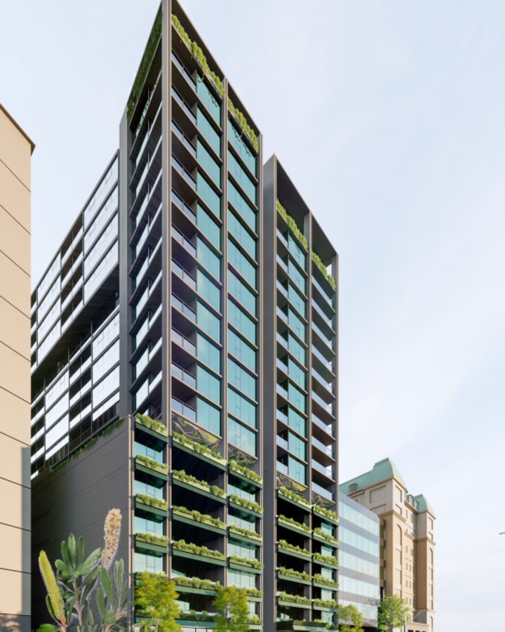 Renders of the proposed Novus on Bowen.