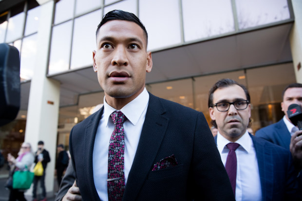 Israel Folau has taken Rugby Australia and the Waratahs to court for wrongful dismissal.