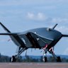 A Ghost Bat drone at RAAF Base Amberley in 2022.