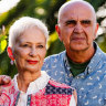 Ali Elliin and his wife Sohila at their home in Sydney.