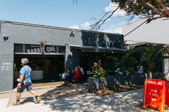 In summer, the iced coffee at Barrel One cafes accounts for up to 40 per cent of coffee sales.