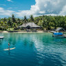 Aore Resort from the water.