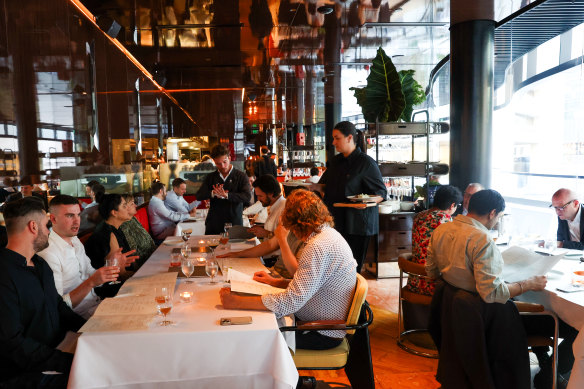 Where other chophouses can feel weighed down or clubby, there’s lightness, levity to The Grill.