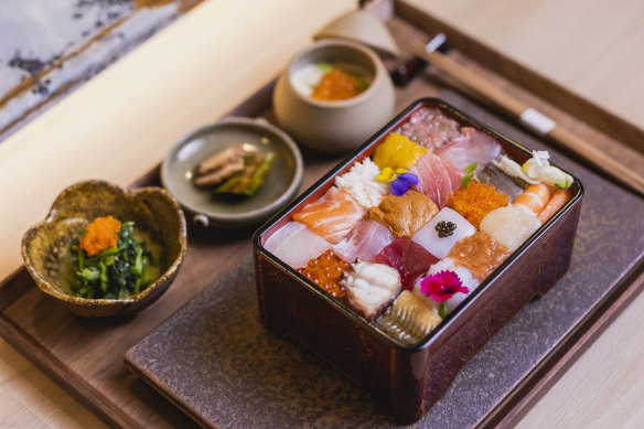 Kame House has opened in Gordon, run by chef Tomoyuki Matsuya serving chirashi - raw seafood on sushi rice.