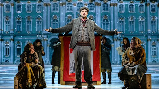 The US touring production of Anastasia