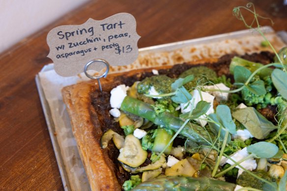 Spring tart.