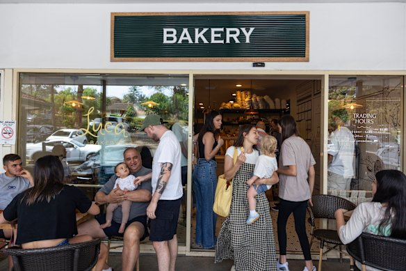 A Luca Bakery tem muitos fãs.