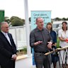 Inner West Mayor Darcy Byrne with the Prime Minister at the opening of an affordable housing development. 